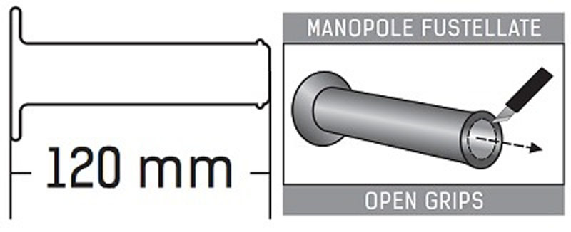 120 MM OPEN GRIPS